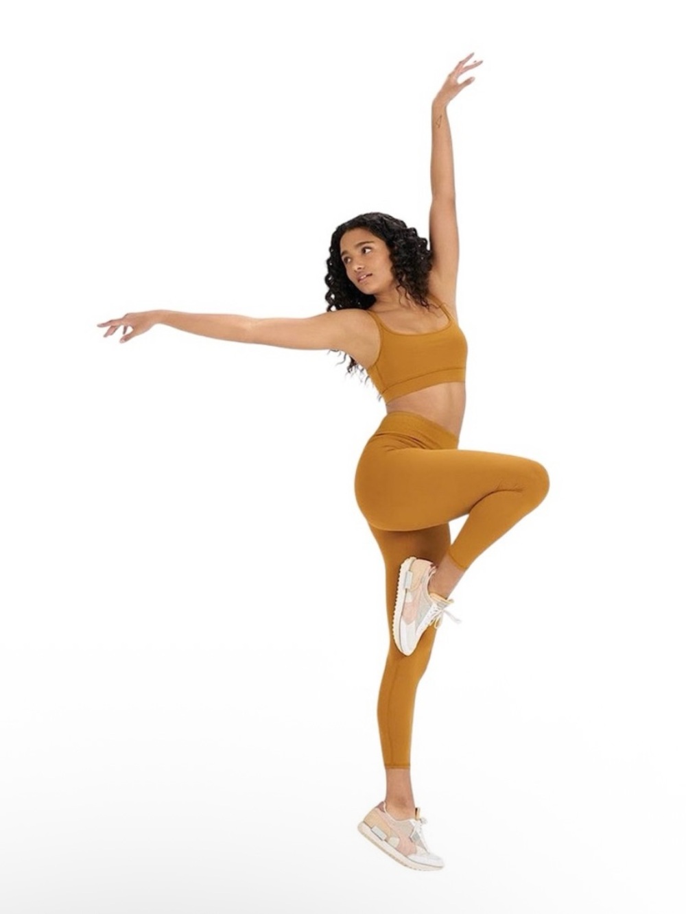 Vuori Rib Studio Legging Size XS DARK GOLDEN Women Performance Leggings *FLAW - Picture 12 of 12